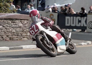 Images Dated 21st June 2021: Brian Venables (Yamaha) 1984 Newcomers Manx Grand Prix