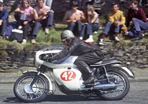 Images Dated 26th October 2019: Brian Warburton (Triumph) 1969 Production TT