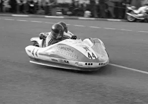 1980 Sidecar Tt Collection: Brian Webb & Colin Booker (Ham Yamaha) 1980 Sidecar TT