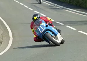 Images Dated 3rd July 2022: Bruce Anstey (DTR Yamaha) 2002 Lightweight 250 TT