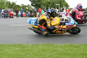 Images Dated 4th June 2003: Bruce Anstey (Triumph) 2003 Junior TT