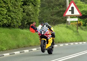 Images Dated 30th March 2021: Bruce Anstey (Triumph) 2003 Junior TT