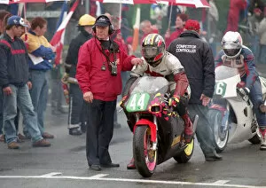 Images Dated 19th March 2021: Bruce Anstey (Yamaha) 1998 Lightweight TT