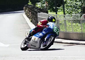 Images Dated 30th March 2021: Bruce Anstey (Yamaha) 2002 Ultra Lightweight TT