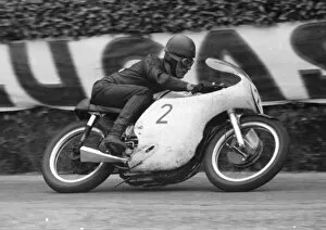 Images Dated 8th October 2018: Bruce Daniels (Norton) 1959 Senior Formula One TT