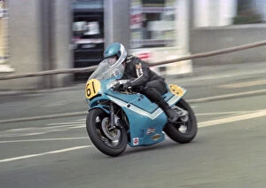 Images Dated 14th February 2022: Bruce McCallum (Harris Suzuki) 1984 Senior Manx Grand Prix