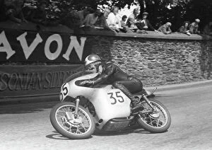 Images Dated 29th September 2013: Bruno Spaggiari (Ducati) 1959 Ultra Lightweight TT