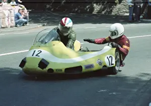 Bryan Hargreaves & Colin Hardman (Kawasaki) 1982 Sidecar TT