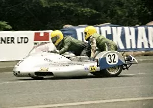 Images Dated 27th May 2017: Bryan Hargreaves & Norman Burgess (Yamaha) 1979 Sidecar TT