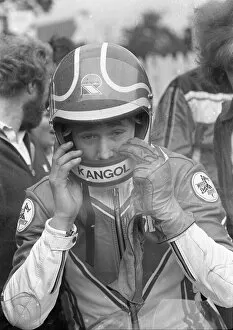 Images Dated 30th July 2021: Buddy Yeardsley (Yamaha) 1981 Newcomers Manx Grand Prix