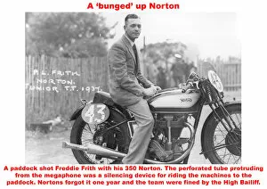 A bunged up Norton