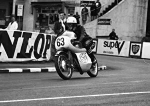 1966 Lightweight Manx Grand Prix Collection: Burton Steele Greeves 1966 Lightweight Manx Grand Prix