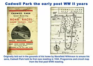 Exhibition Images Gallery: Cadwell Park the early post WWII years
