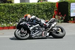Images Dated 6th June 2008: Cameron Donald (Suzuki) 2008 Superbike TT