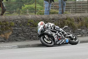 Images Dated 6th January 2021: Cameron Donald (TAS Suzuki) 2010 Supersport TT