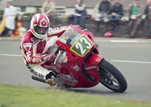 Images Dated 30th May 2022: Carl Fogarty (Honda) 1988 Production C TT