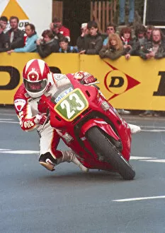 Images Dated 31st May 2022: Carl Fogarty (Honda) 1988 Production C TT