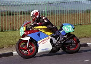 Images Dated 2nd April 2022: Carlton Ivory (Yamaha) 1990 Lightweight Manx Grand Prix