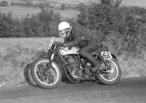 Images Dated 29th June 2022: A Carson (BSA) 1955 Junior Ulster Grand Prix