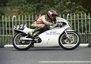 Images Dated 7th April 2022: Cathal Crowe (Honda) 1990 Ultra Lightweight TT