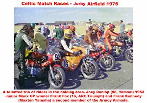 Joey Dunlop Gallery: Celtic Match Races - Jurby Airfield 1976
