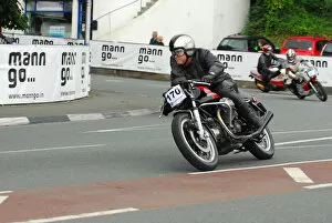 Images Dated 24th August 2013: Charles Bull (Guzzi) 2013 Classic TT Parade Lap