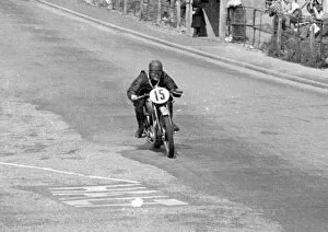 Images Dated 24th June 2019: Charles Fisher (BSA) 1951 Junior Clubman TT