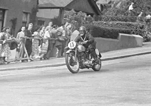 Images Dated 6th October 2021: Charles Fisher (BSA) 1951 Junior Clubman TT