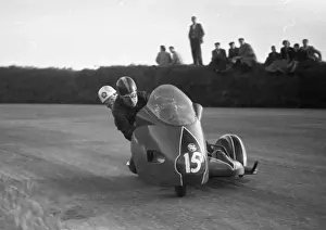 Charlie Freeman & Terry Harrison (Norton) 1958 Sidecar TT