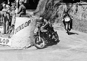 Charlie Salt & Wilf Billington (Norton) 1949 Junior TT