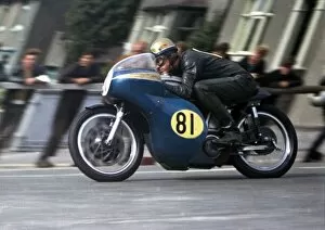 Images Dated 7th November 2016: Charlie Sanby (Norton) 1966 Senior TT