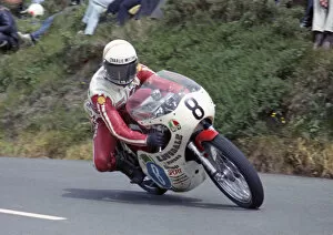 Images Dated 8th October 2020: Charlie Williams (Dugdale Maxton Yamaha) 1974 Junior TT