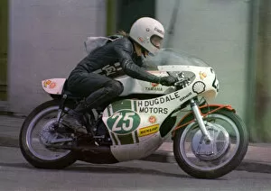 Images Dated 9th October 2018: Charlie Williams (Dugdale Yamaha) 1972 Lightweight TT