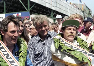 Images Dated 29th August 2021: Charlie Williams and Graeme McGregor 1984 Junior TT