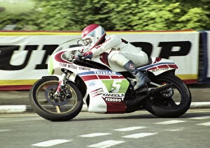 Images Dated 26th March 2013: Charlie Williams (Yamaha) 1980 Junior TT