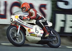 Images Dated 11th October 2018: Chas Mortimer (Danfay Yamaha) 1974 Formula 750 TT