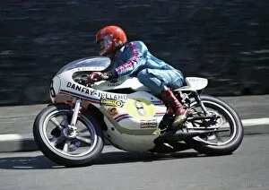 Images Dated 28th January 2018: Chas Mortimer (Danfay Yamaha) 1974 Senior TT