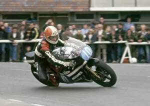 Images Dated 18th April 2021: Chas Mortimer (Yamaha) 1983 350cc TT