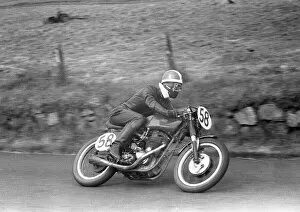 Images Dated 18th December 2021: Chris Anderson (BSA) 1958 Junior Ulster Grand Prix