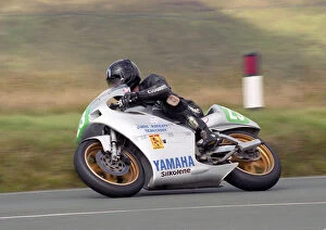 Images Dated 13th October 2020: Chris Barratt (Yamaha) 2003 Lightweight Manx Grand Prix