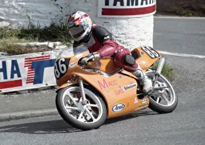 Images Dated 8th July 2022: Chris Barton (Honda) 1993 Ultra Lightweight TT