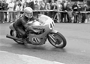 Seeley Collection: Chris Bladon (Seeley) 1975 Senior Manx Grand Prix