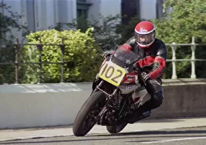 Images Dated 29th November 2019: Chris Bray (Yamaha) 1987 Senior Manx Grand Prix
