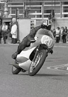 Images Dated 23rd August 2022: Chris Burton (Yamaha) 1973 Junior Manx Grand Prix