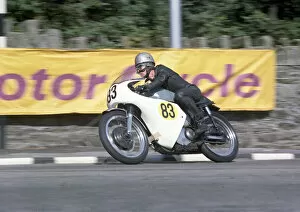 Images Dated 16th June 2022: Chris Byles (Norton) 1967 Senior Manx Grand Prix