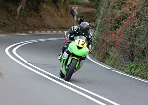 2022 Senior Manx Grand Prix Collection: Chris Co0k Kawasaki 2022 Senior Manx Grand Prix
