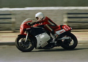 Images Dated 5th November 2018: Chris Downes (Suzuki) 1987 Newcomers Manx Grand Prix
