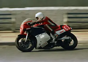 1987 Newcomers Manx Grand Prix Prints: Chris Downes (Suzuki) 1987 Newcomers Manx Grand Prix