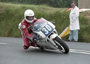 Images Dated 8th July 2020: Chris Fargher (Yamaha) 1993 Junior TT