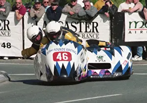 Chris Founds & Peter Founds (DJS Yamaha) 1999 Sidecar TT
